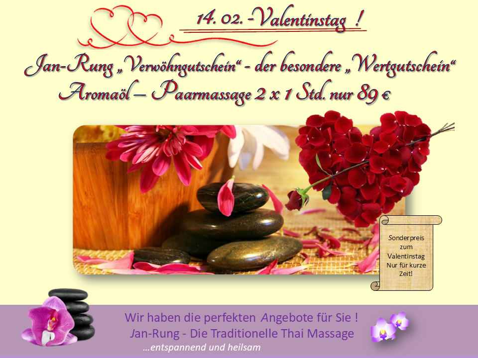 Valentins Angebot